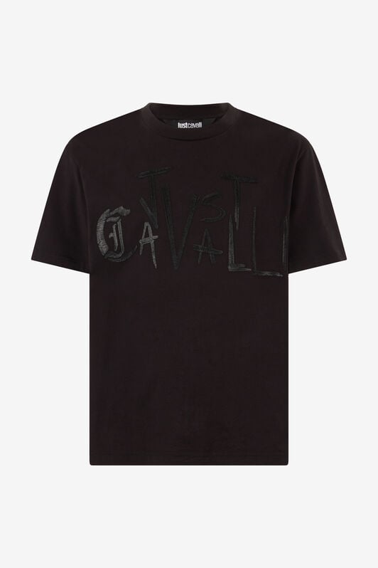 JC T-Shirt With Matching Logo JC T-Shirt With Matching Logo Black UFT055-UF075