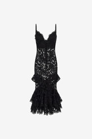 RC Abito in pizzo Nero SKT112-RP001