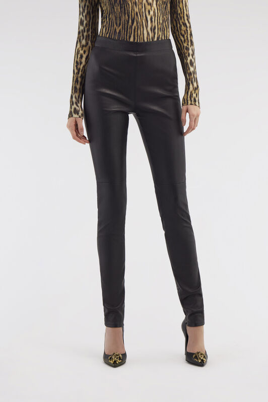 RC Leather leggings Schwarz RKP202-PN086