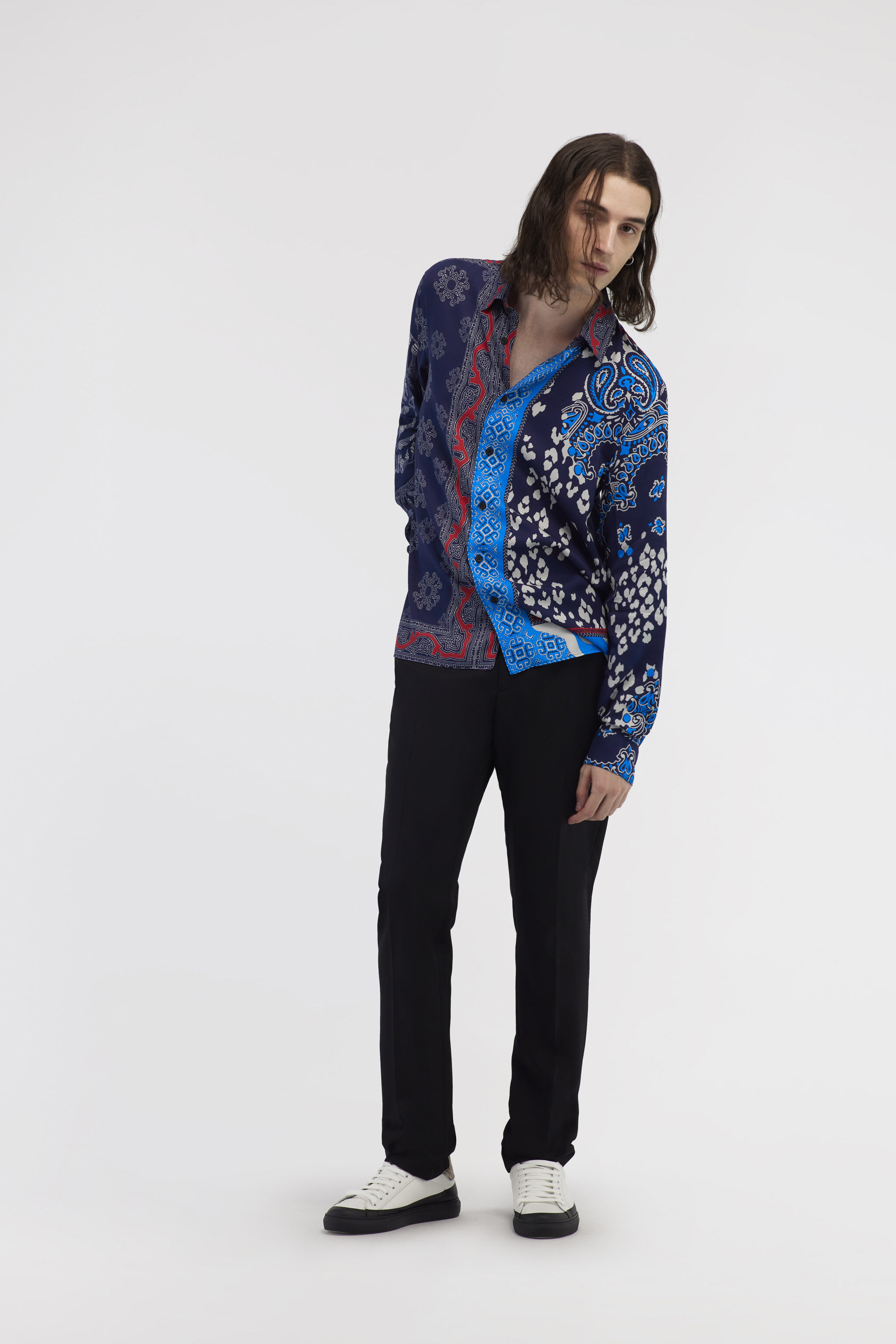 JC Camicia stampa Just Cavalli JC Camicia stampa Just Cavalli Blu RRT001-RR262
