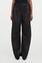JC Pantalón Ancho Negro Con Detalles de Lazos JC Pantalón Ancho Negro Con Detalles de Lazos BLACK VFT155-VF234