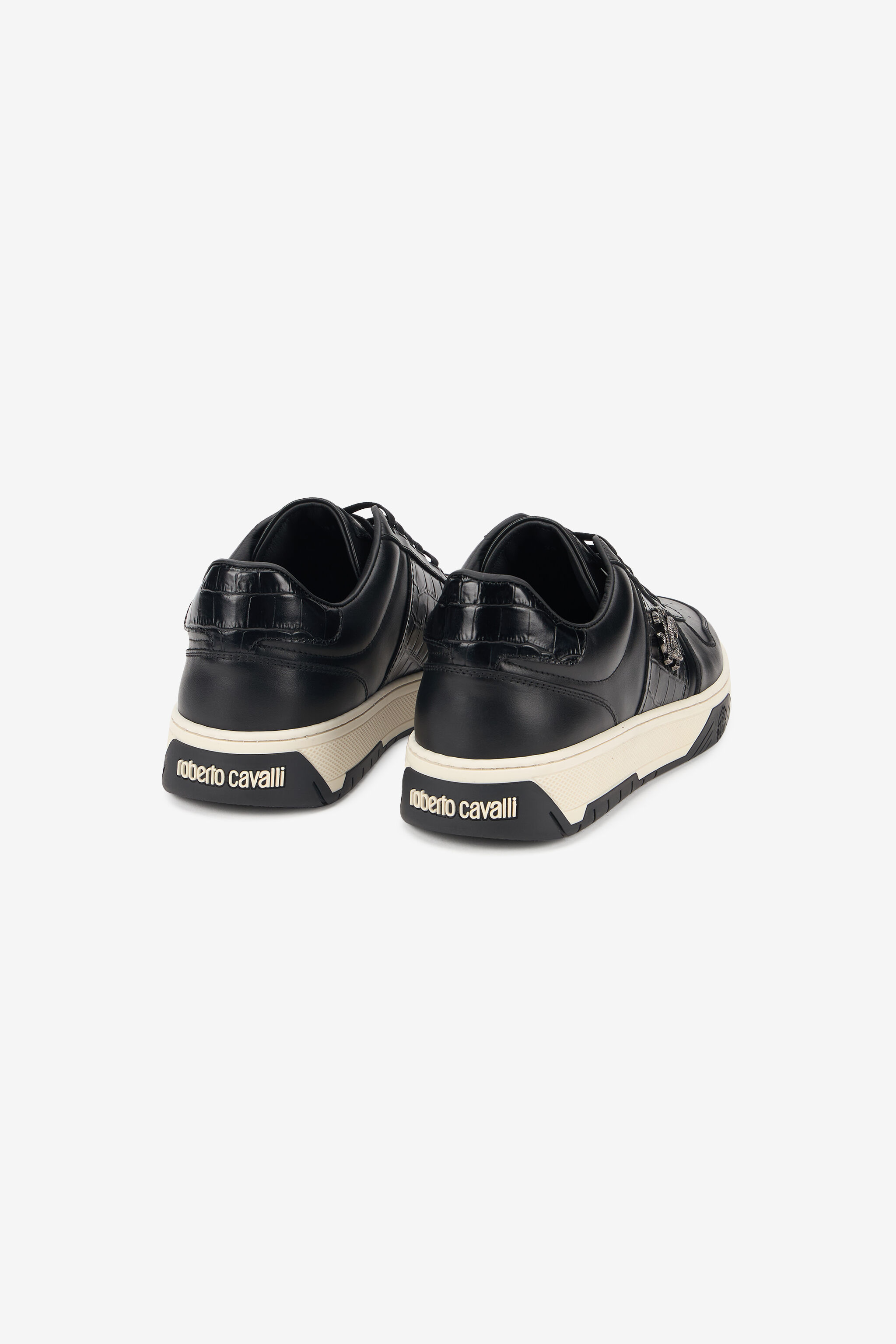 RC Sneakers nere con monogramma RC RC Sneakers nere con monogramma RC BLACK TOS00G-PZC15