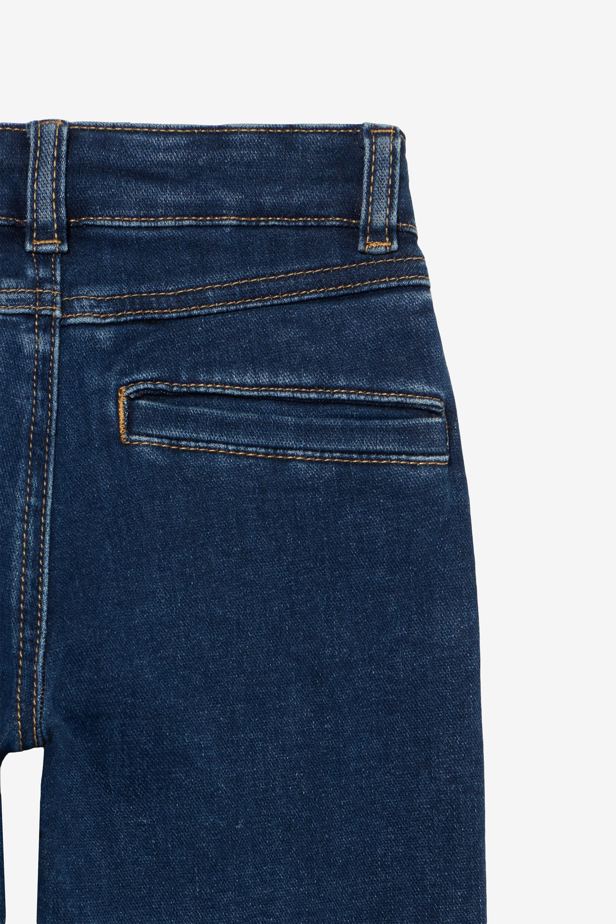 JU Pantaloni in denim blu con logo D.BLUE DK XJJ20O-D1001