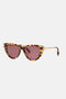 RC Sunglasses Roberto Cavalli Fang Collection Marron foncé RALD75-ID078