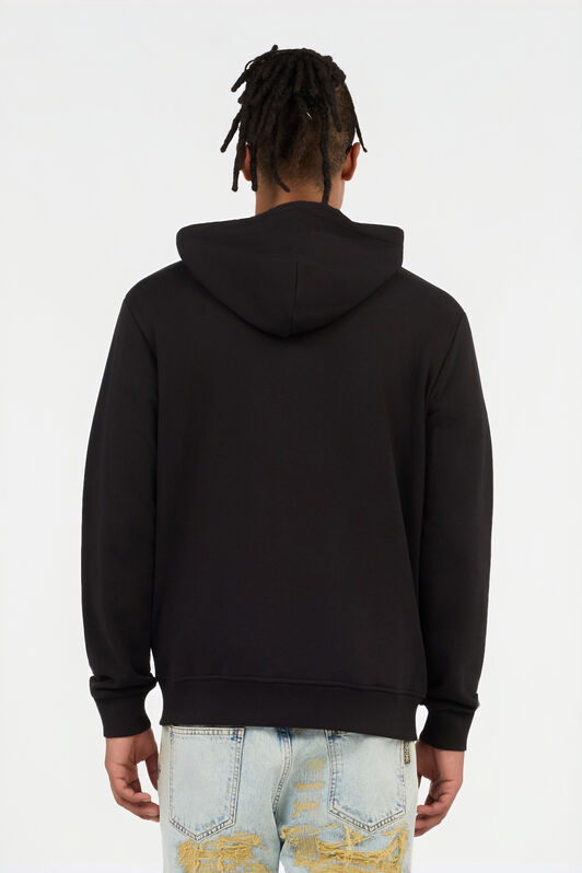 JC Black Hoodie Sweatshirt With C Logo JC Black Hoodie Sweatshirt With C Logo BLACK VFT092-VF136