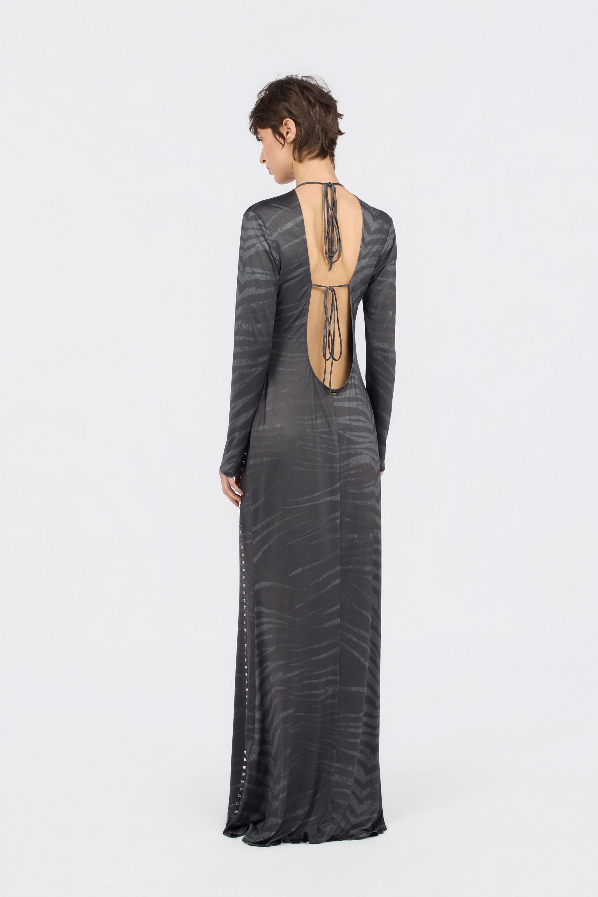 JC Robe Imprimé Natural Barb BLACK WFT283-WF681