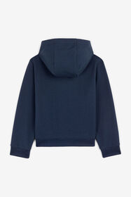 JU Hoodie mit Logo-Stickerei Dunkelblau OJT975-ISA2J
