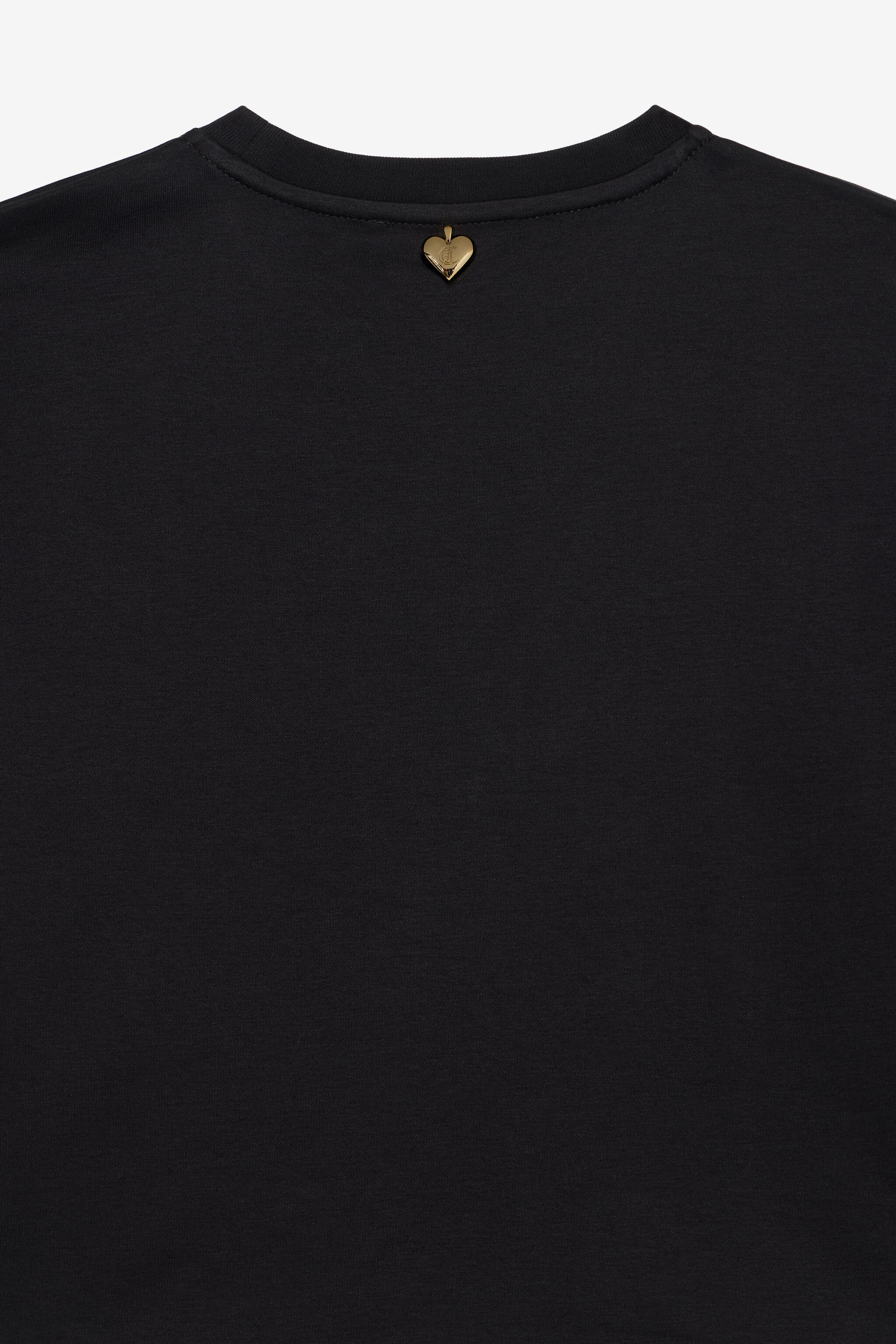 JC T-Shirt with Rhinestone Logo JC T-Shirt with Rhinestone Logo BLACK XFT61H-JD001
