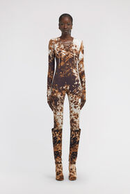 RC Jumpsuit Stampa Appaloosa Marrone TKT11A-HVN08