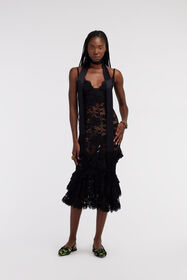RC Abito in pizzo Nero SKT112-RP001