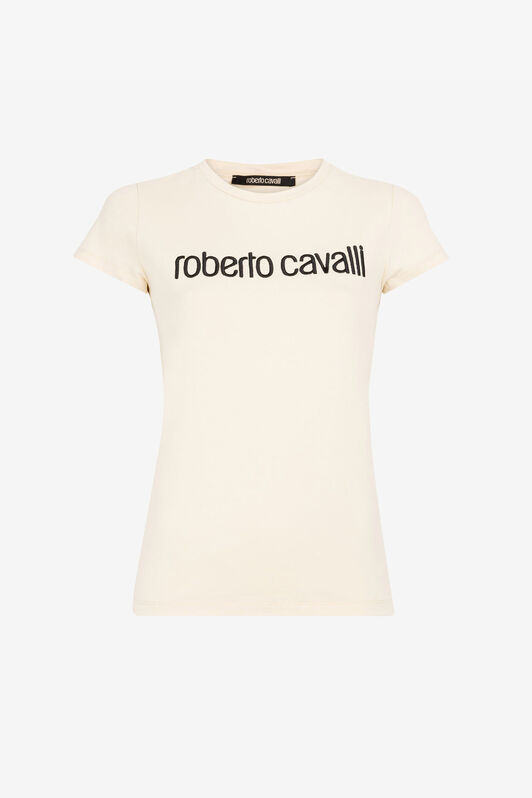 RC Logo-Embroidered T-Shirt RC Logo-Embroidered T-Shirt Ivory RKT60B-JD061