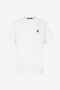 RC T-Shirt Avec Monogramme Mirror Snake Blanc VRT61A-JD060