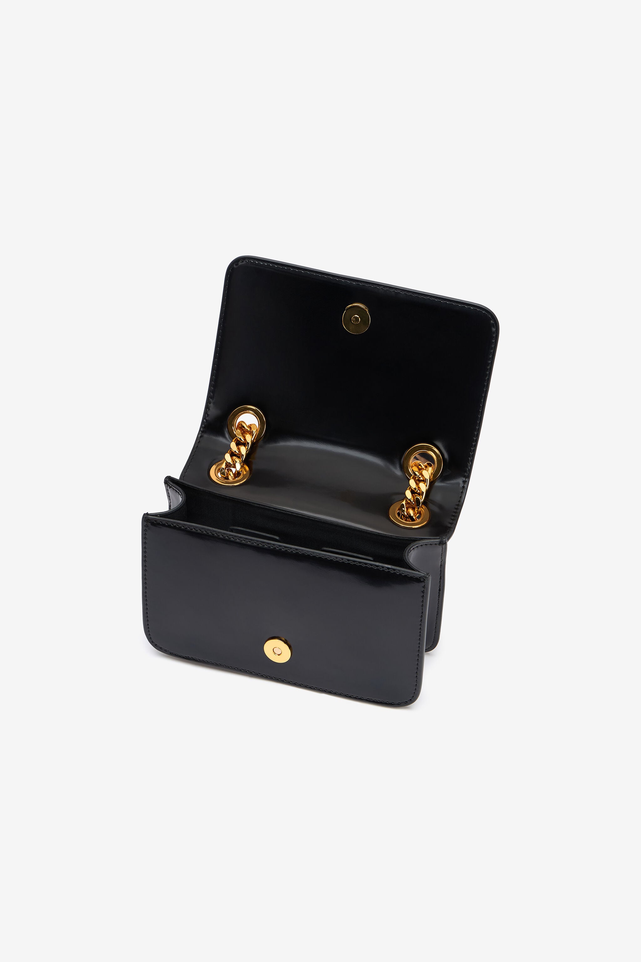 JC Bag With Chain Handles And Scarf JC Bag With Chain Handles And Scarf BLACK UFB092-UF461