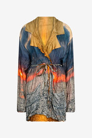 RC Sunrise Print Jacket Blue/Orange UWT400-4QN96