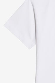 JU T-Shirt Blanc En Coton Avec Imprimé Logo OPTICAL WHITE WJT61C-JD001