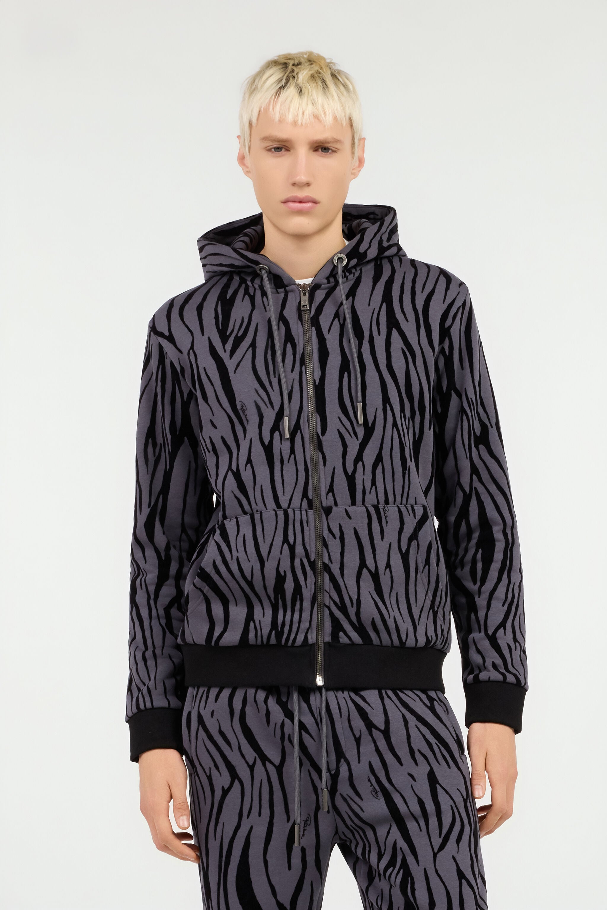 RC Sweatshirt mit Zebra-Print RC Sweatshirt mit Zebra-Print BLACK ROT66C-5OS30
