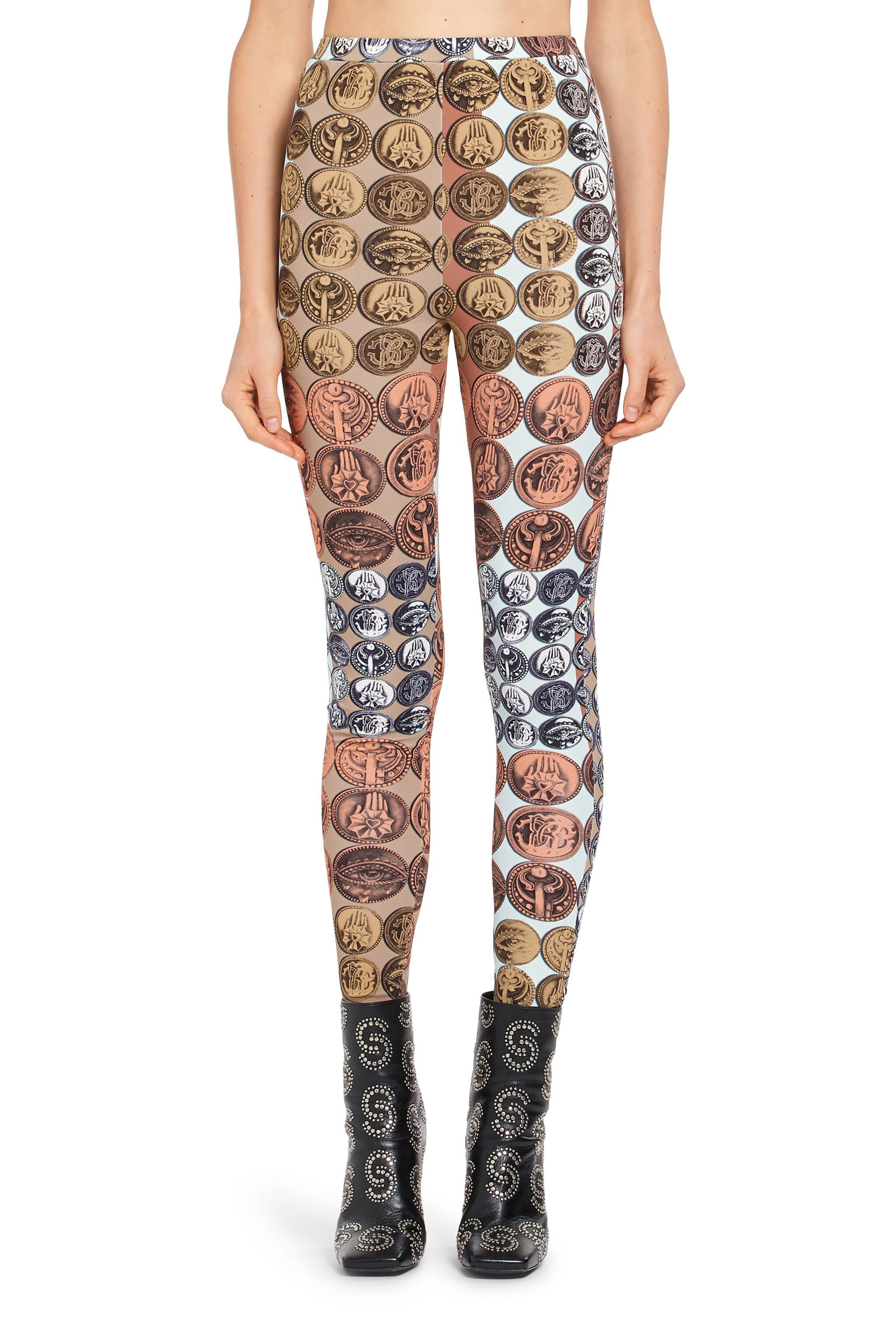 RC Stripes & Coins leggings TERRACOTTA/TAN IWT208-JGR40
