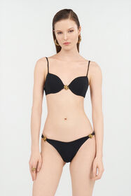 RC Bikini con Dettaglio Logo BLACK WKW002-LL030