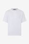 RC T-shirt Blanc Avec Logo Brodé RC T-shirt Blanc Avec Logo Brodé WHITE SOT60D-JD001