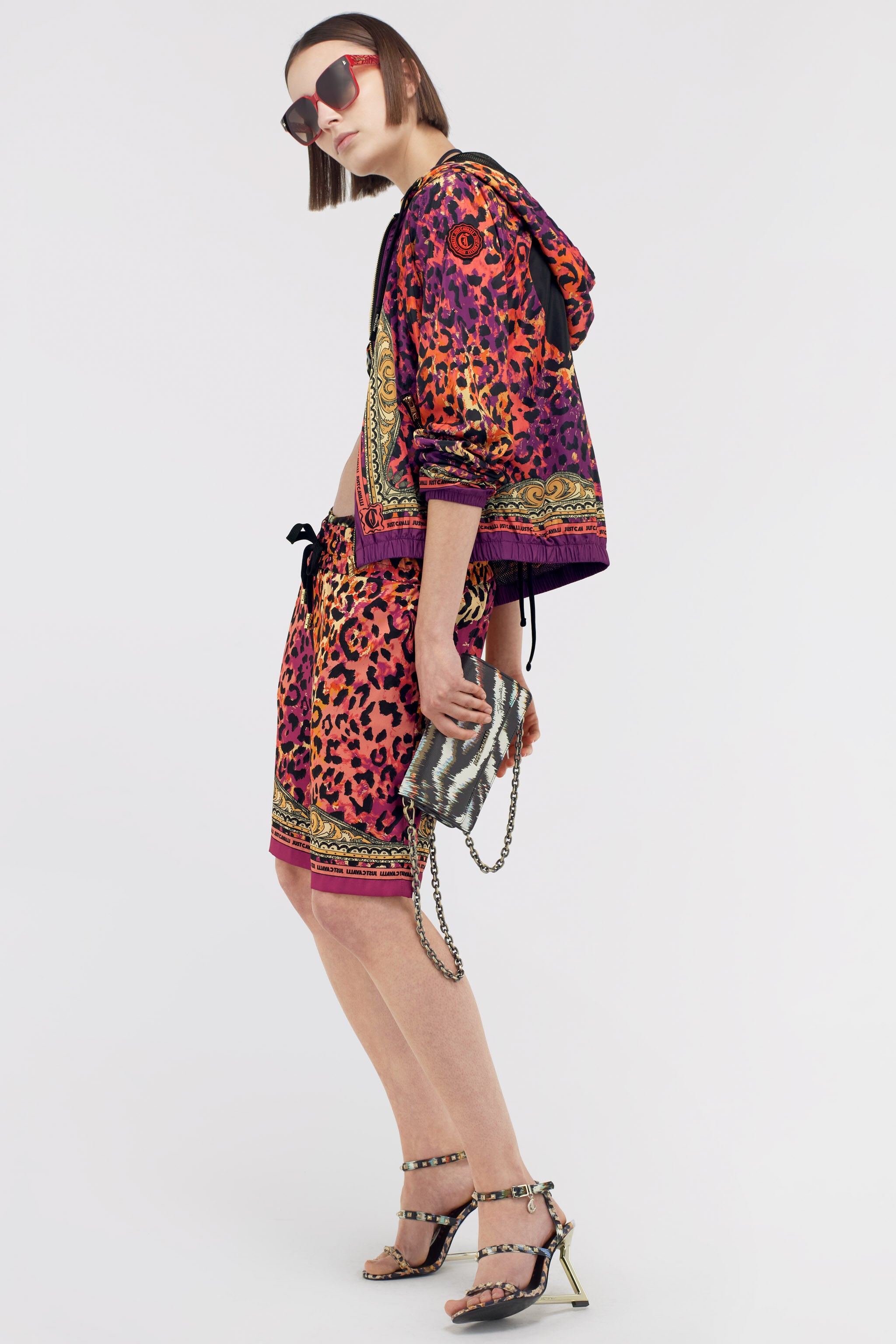 JC Bomber Just Cavalli JC Bomber Just Cavalli Fucsia SFT166-SF030
