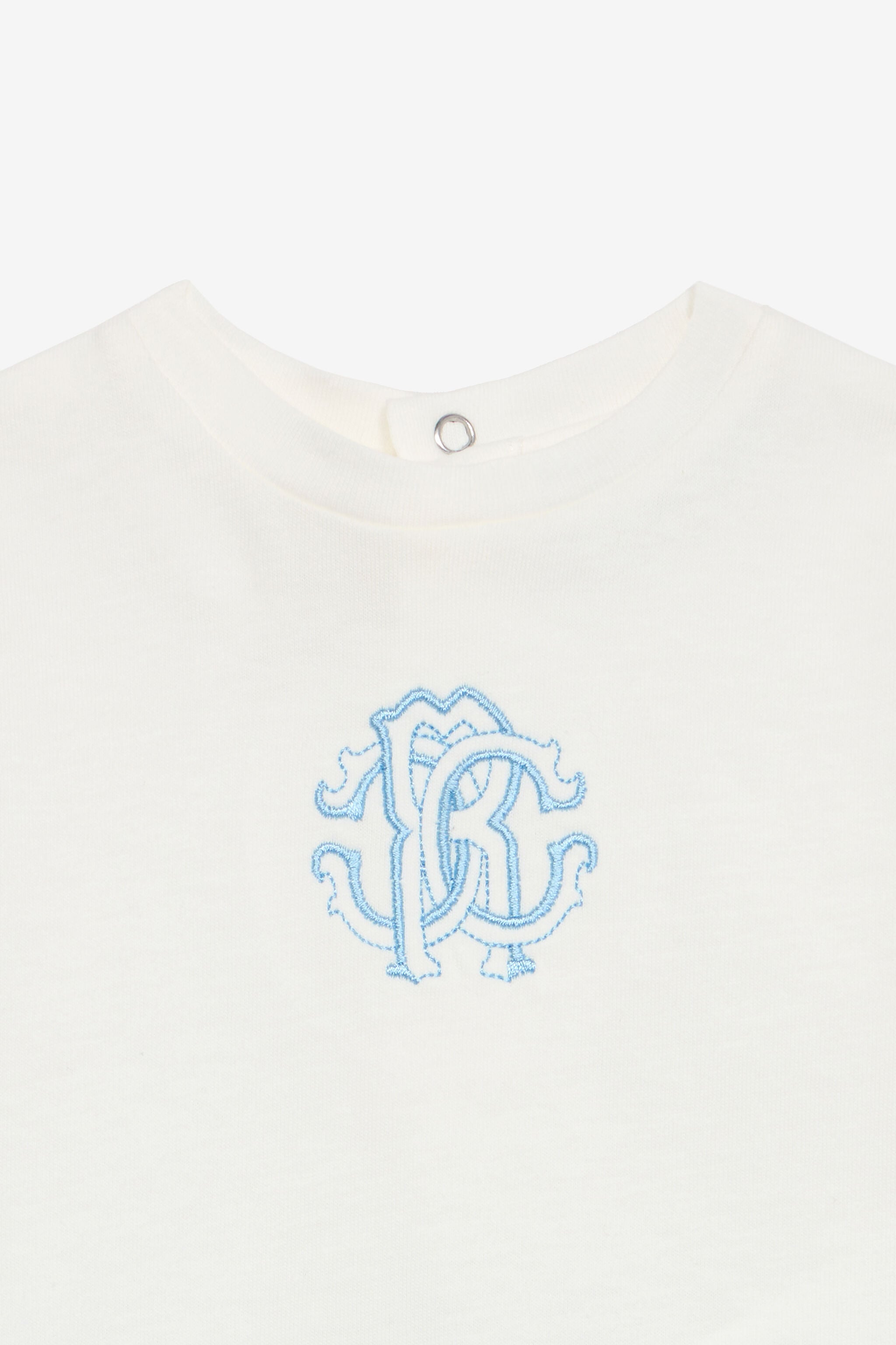 JU Branded T-Shirt And Shorts Set JU Branded T-Shirt And Shorts Set Light blue UJT824-JD001
