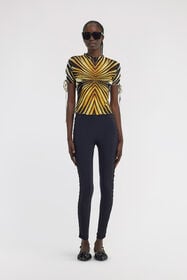 RC Ray Of Gold Print T-shirt Gold TKT613-6HM33