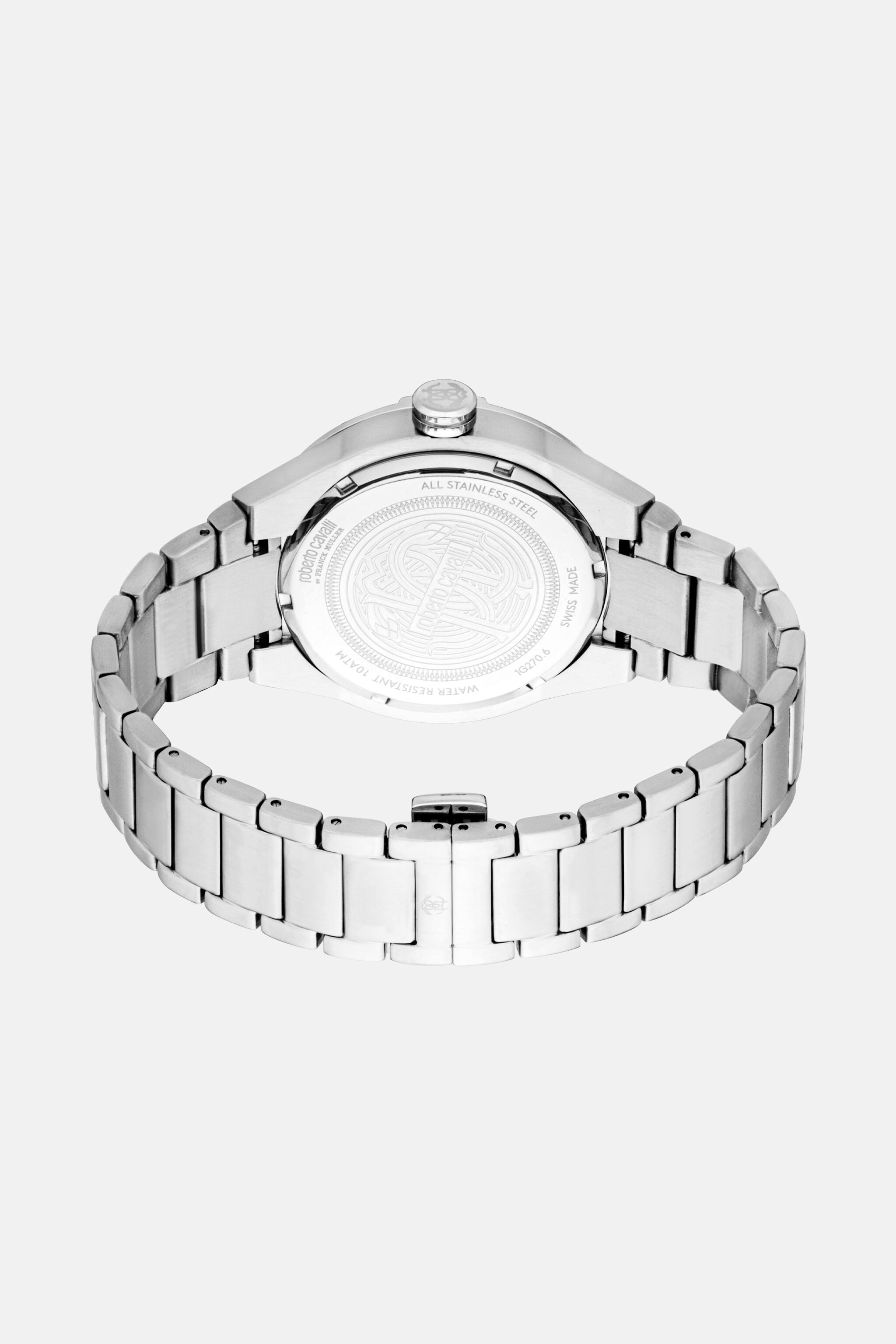 RC Roberto Cavalli by Franck Muller Men watch Silver TALG04-IG234