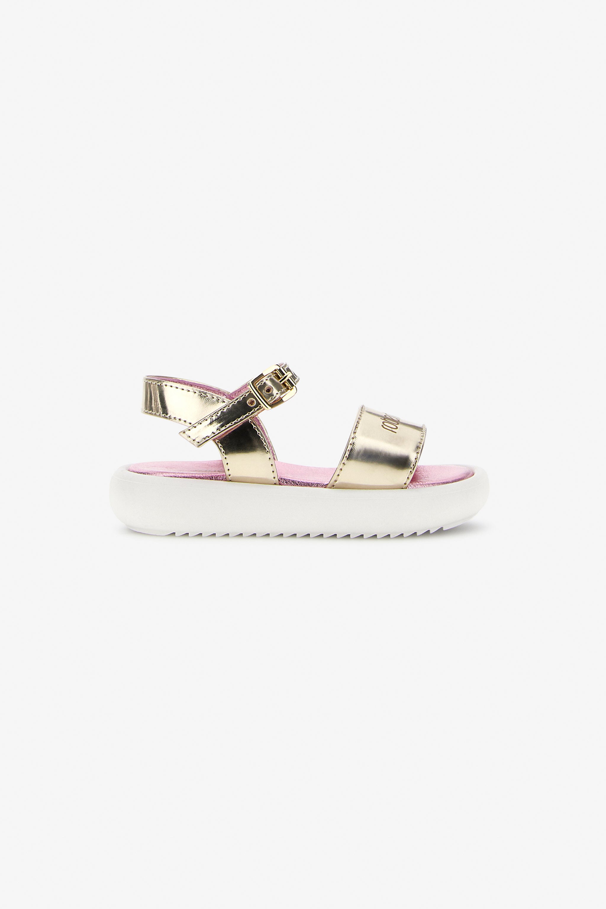 JU Sandali con logo RC JU Sandali con logo RC PLATINUM/PINK SJS00A-AB076