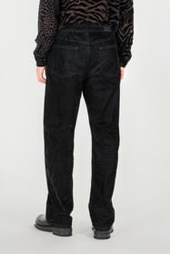 RC Pantalones De Algodón Elástico Negro TRJ210-FN201