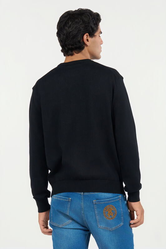RC Cotton sweater RC Cotton sweater Black UMM608-WH003