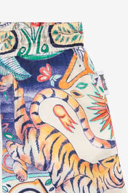 JC Shorts Tropical Garden Print INDIA DIGITAL WFT20D-6D007