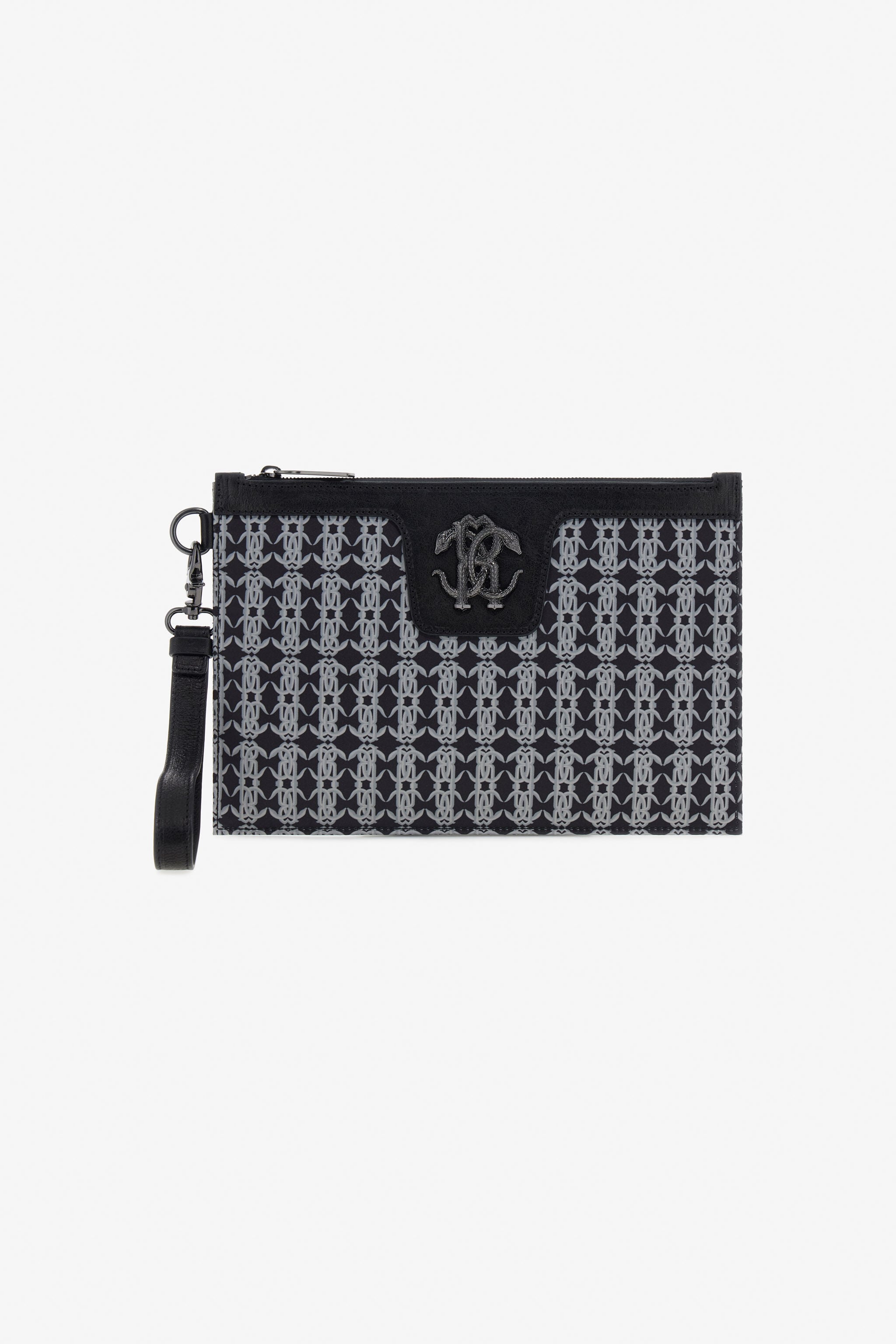 RC RC Monogram Pochette RC RC Monogram Pochette Schwarz/Weiß SRB004-FT169