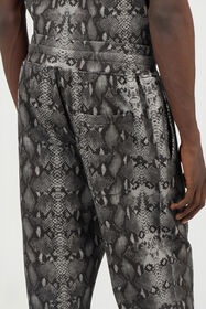 RC Python Print Trousers PYTHON DARK GREY SOT66K-CF050