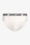 RC Slip à logo Roberto Cavalli RC Slip à logo Roberto Cavalli Blanc TRO01A-JJ016
