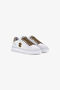 RC Sneakers with Monogram RC White/Brown SKS036-PZA90