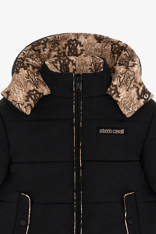 JU Chaqueta con Logo RC Negro TJT40E-SB001