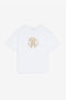 JU RC Monogram-Embroidered Cotton T-Shirt JU RC Monogram-Embroidered Cotton T-Shirt White RJT635-JD001