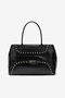 JC Just Cavalli Studded Croc Print Tote Bag BLACK VFB079-VF711