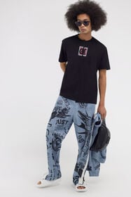 JC Just Cavalli trousers Blue SFT179-SF079