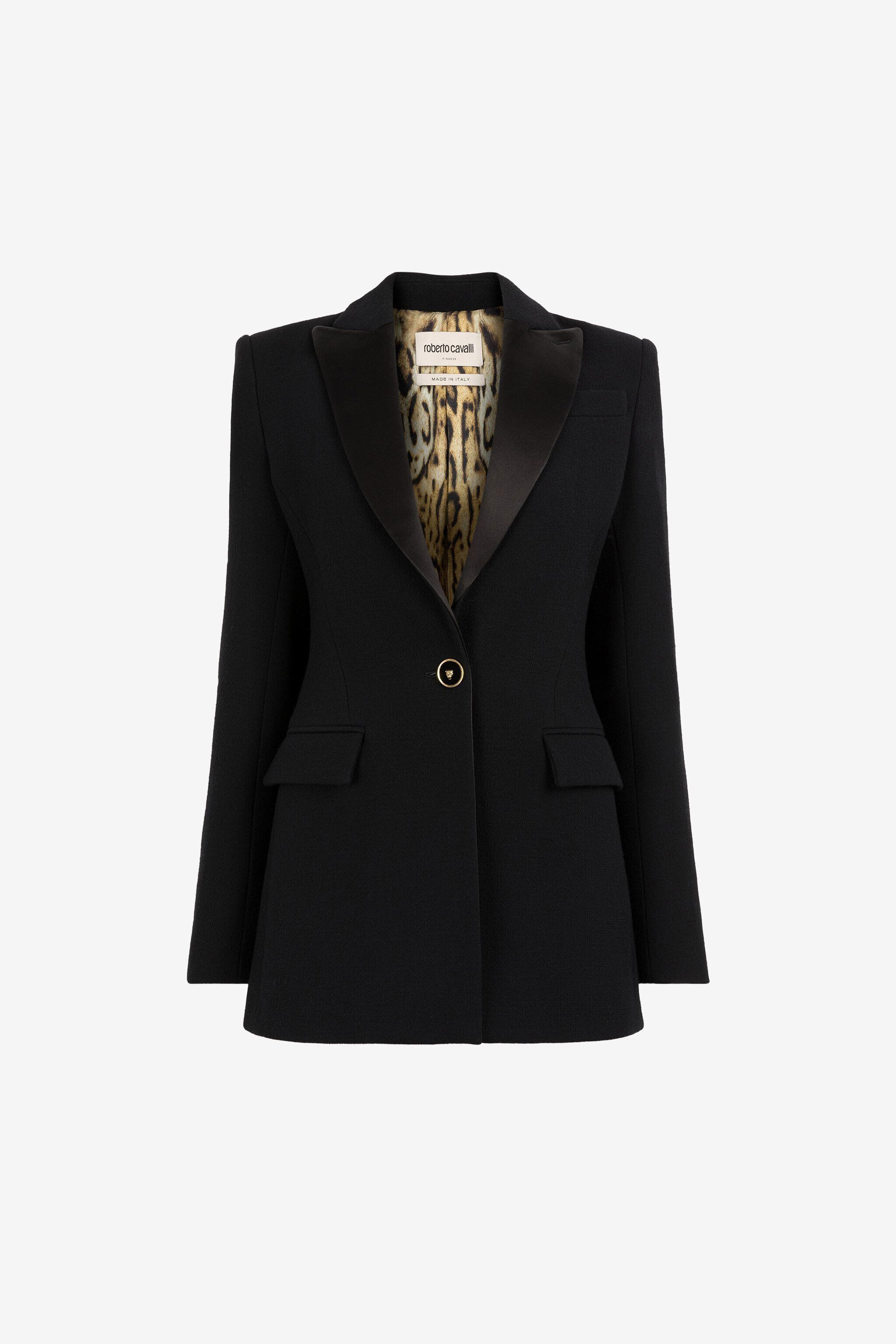RC Single-Breasted Wool Blazer RC Single-Breasted Wool Blazer Black PKT401-WR013