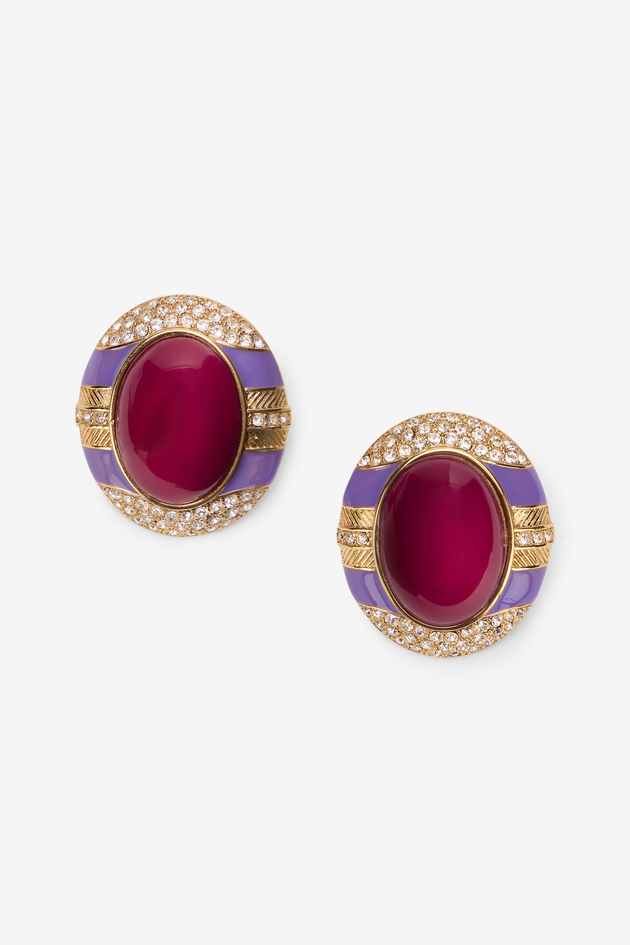 RC Boucles Burgundy FUXIA/PINK/GOLD/CRY XWG001-AM011
