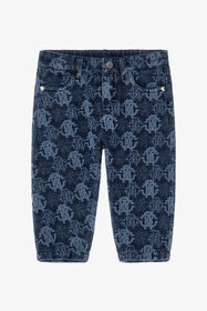 JU Hose aus Denim mit dem Logo RC Blau TJJ209-DL001