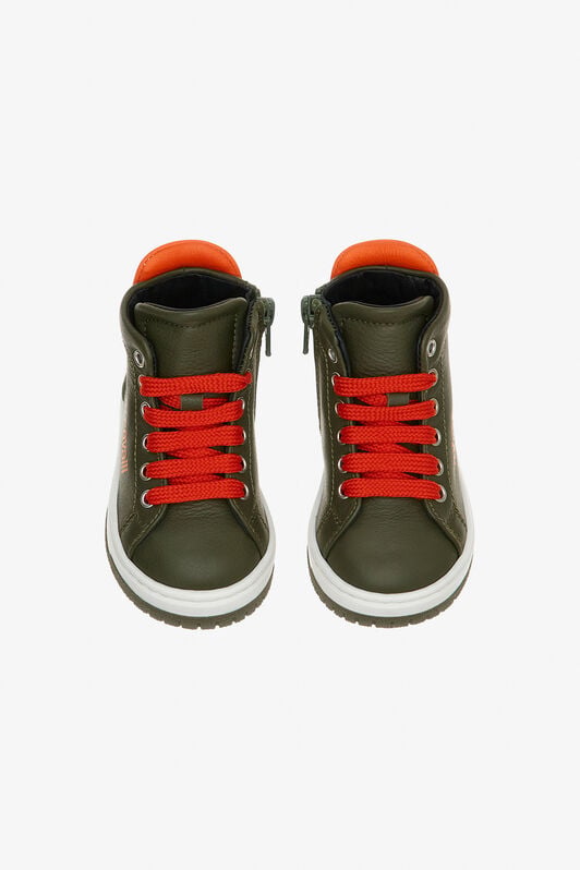 JU Sneaker mit RC-Logo JU Sneaker mit RC-Logo Dunkelgrün RJS00I-PZJ02