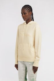 RC Sweatshirt with Logo Ivory TKM613-MA133