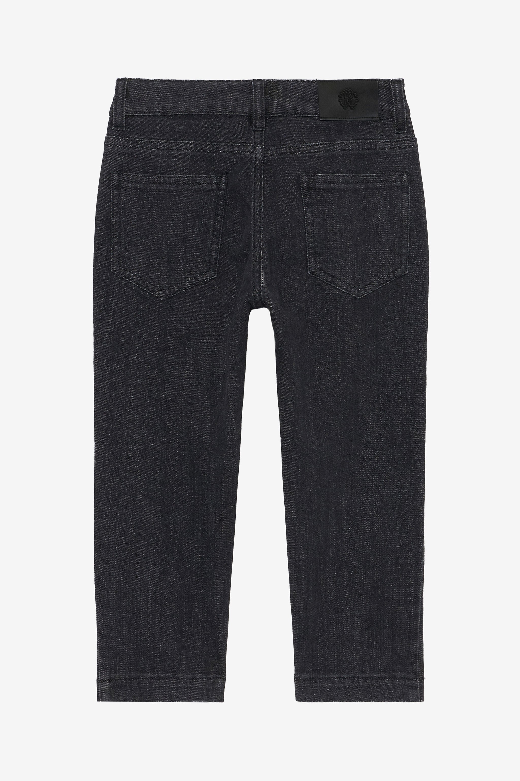 JU Black Ripped Jeans BLACK UJJ20B-DN001