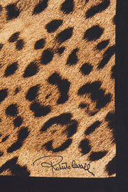 RC Silk Scarf with Jaguar Print NATURAL WKI003-OZP73