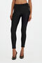 JC Schwarze Leggings mit Logo-Bund JC Schwarze Leggings mit Logo-Bund BLACK VFS012-VF270