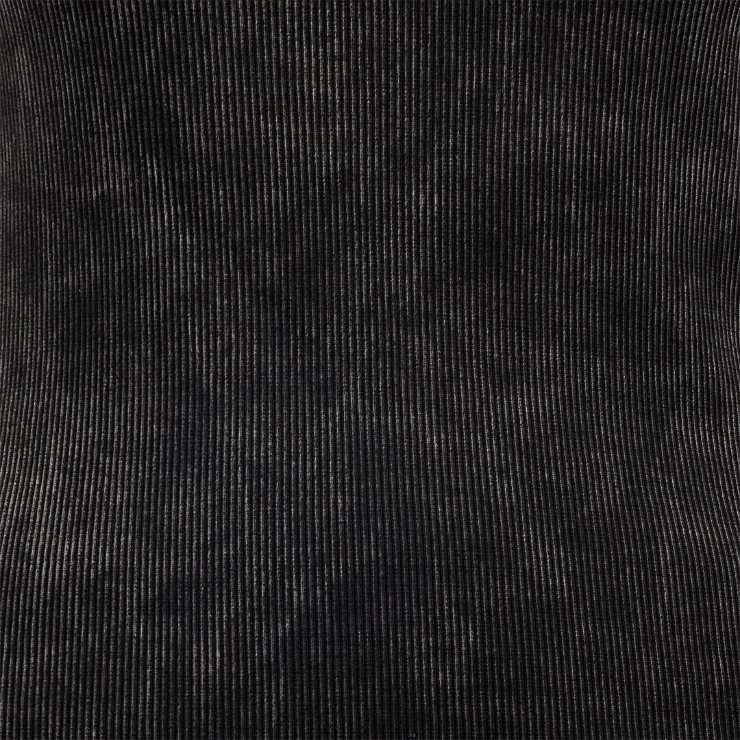 JC Rib-Knit Mini Dress With JC Monogram JC Rib-Knit Mini Dress With JC Monogram Black UFT163-UF229