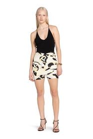 RC Tiger Twiga-Print Shorts Bianco IWT201-7HR38