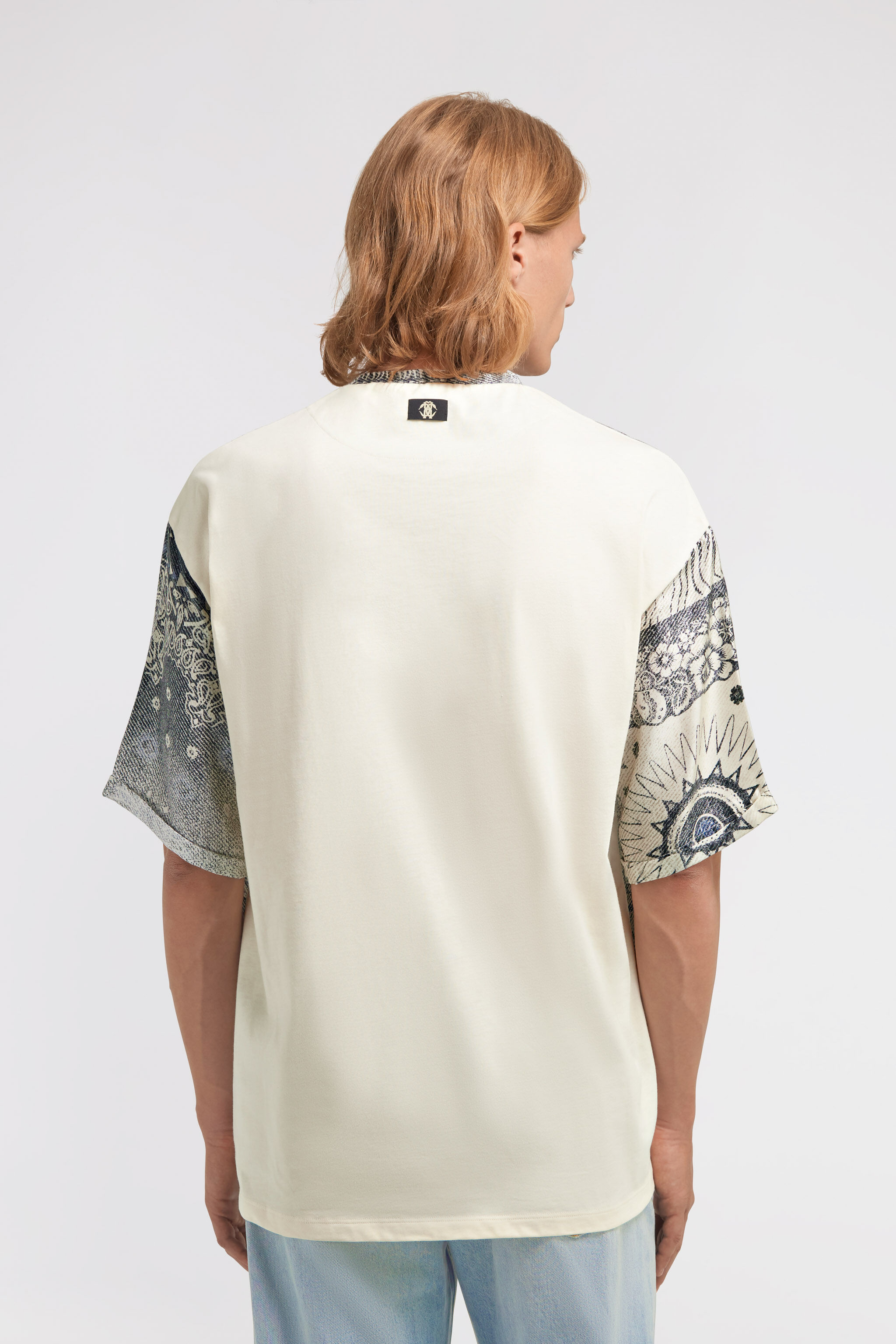 RC T-shirt stampa Bandana RC T-shirt stampa Bandana Blu TRT62S-4QN11